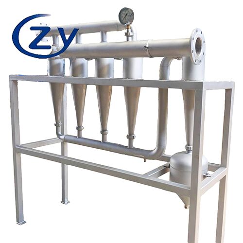 Центробежный дезандер: конструкция против обратного потока для удаления примесей песка и полной промывки шлака