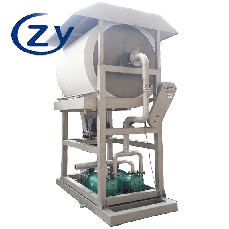 Фильтр вакуумный, предназначенный для рисового крахмала – стабильное удаление влаги для промышленных линий переработки риса