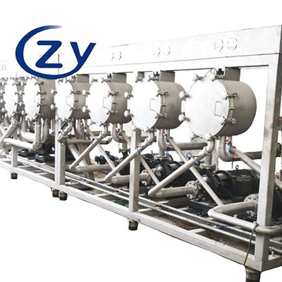 Энергосберегающий гидроциклон для крахмала: Компактная конструкция для линий промывки и концентрирования крахмала