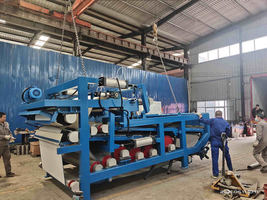 Машина прессы пояса машины влаги волокна кассавы силы 4kw Dewatering